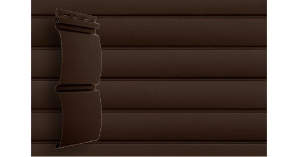 Акриловый блок-хаус (AСA) 3,0 Grand Line D4,8 темный дуб купить в Азове