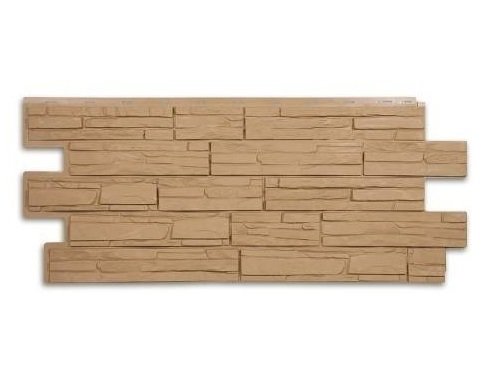 Фасадная панель T-Сайдинг-Альпийская сказка ЭКО-1 Крем купить в Азове