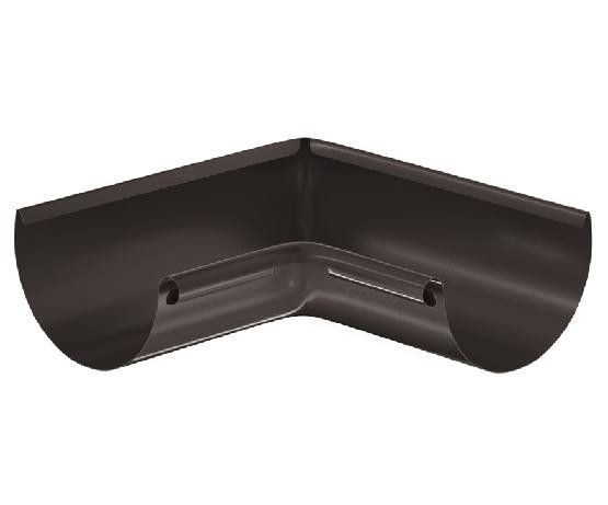 Водосток Aquasistem, система 125x90 - Угол желоба, внутренний 90° RR 32 Тёмно Коричневый купить в Азове