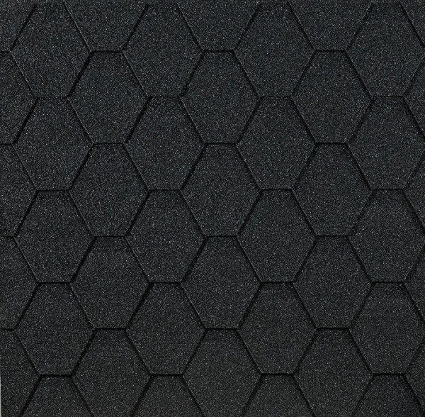 Гибкая черепица EURASIA Docke, Коллекция ШЕСТИГРАННИК Серый купить в Азове