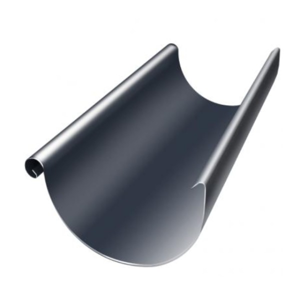 Водосток Grand Line 125x90 – Желоб 3м RAL 7024 купить в Азове