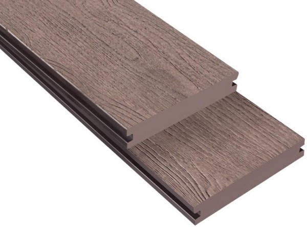 Террасная доска ДПК Outdoor 3D полнотелая NEVADA/CALIFORNIA BROWN коричневая микс купить в Азове