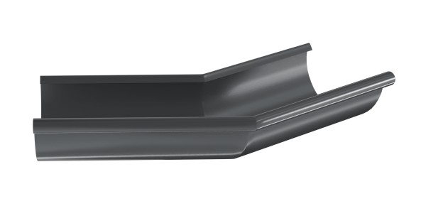 Водосток Aquasistem, система 125x90 - Угол желоба, наружный 135° RR 23 Маренго купить в Азове