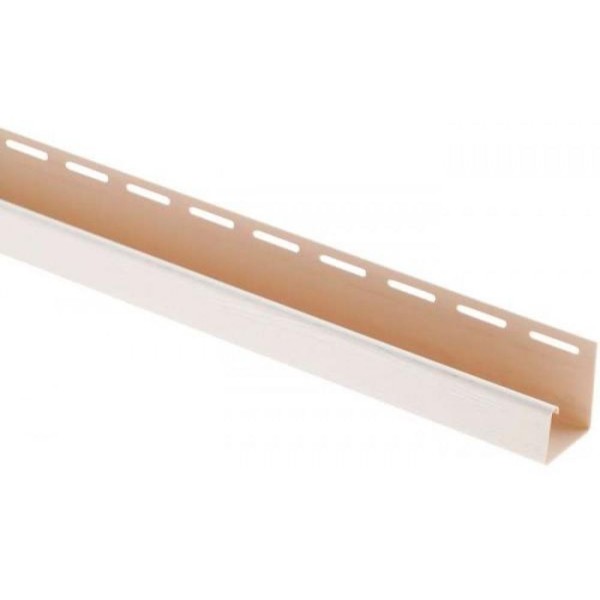 J-профиль Люкс Крашенный, T-15, ВН, Белый купить в Азове