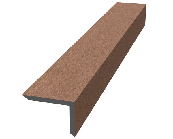 Уголок ДПК для террасной доски NauticPrime, 60x40x2900мм Кедр купить в Азове