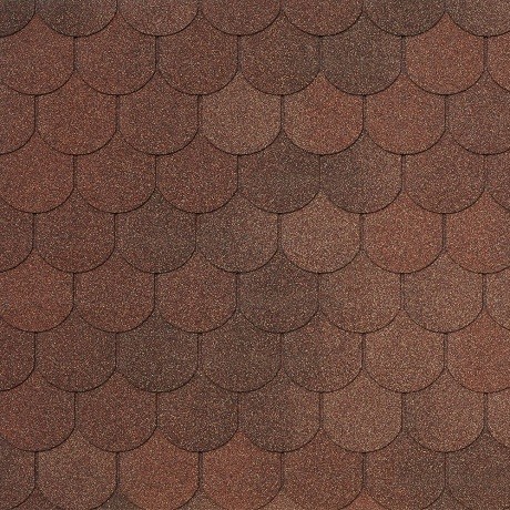 Гибкая черепица Tegola ASSISI terracotta 420 купить в Азове