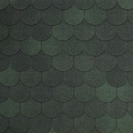 Гибкая черепица Tegola ASSISI verde 473 купить в Азове