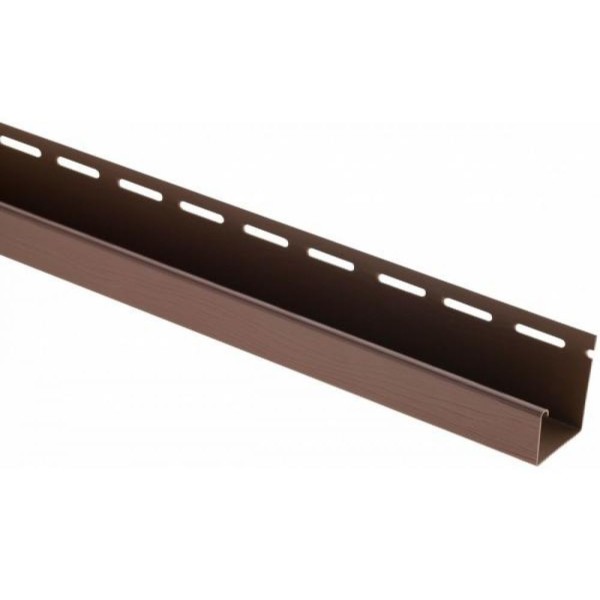 J-профиль Люкс Крашенный, T-15, ВН, Тёмный Орех купить в Азове