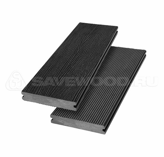 Террасная доска SW Abies (R) - радиальный распил Черный купить в Азове