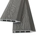 Заборная панель шип-паз EasyDecking Wood-Х 146х20 Серый купить в Азове
