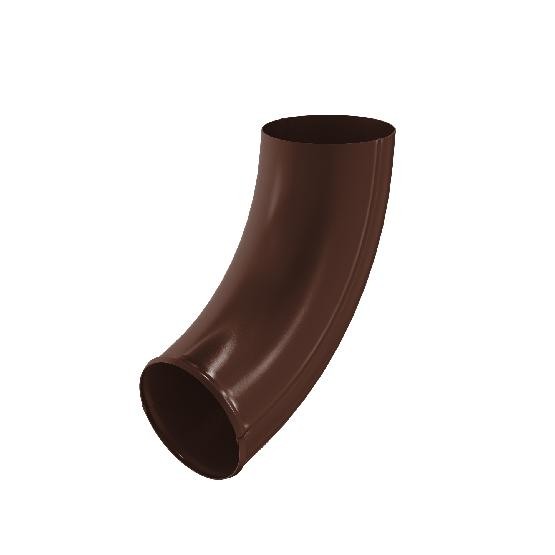 Водосток Aquasistem, система 125x90 - Отвод трубы RAL 8017 Коричневый купить в Азове