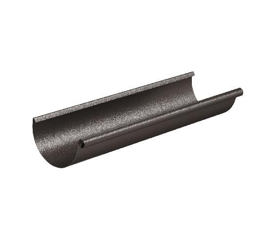 Водосток Aquasistem, Система 150/100 - Водосточный желоб 3.00м RR 32 Тёмно-коричневый matt купить в Азове