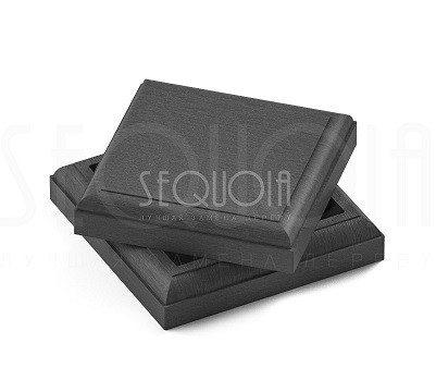 Комплект крышка/юбка для столба SEQUOIA GRAY купить в Азове