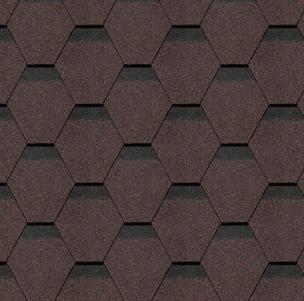 Гибкая черепица Docke, коллекция Шеффилд – Корица купить в Азове