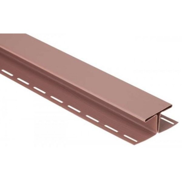 Н-профиль Люкс Крашенный, T-18, ВН, Красно-коричневый купить в Азове