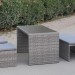 Диван-Трансформер AFINA плетеный из иск. ротанга S330G-W78 Grey купить в Азове