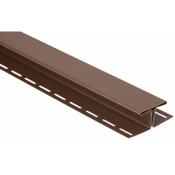 Н-профиль Люкс Крашенный, T-18, ВН, Тёмный Орех купить в Азове