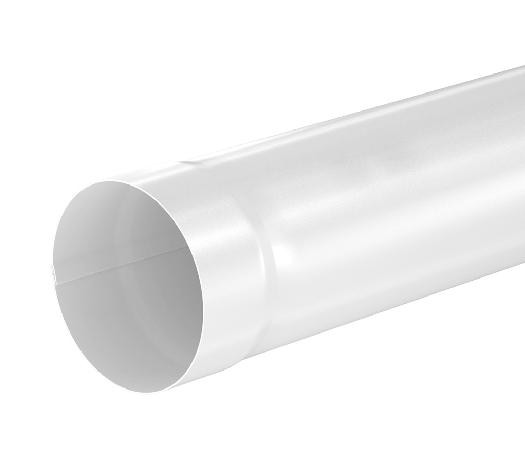 Водосток Aquasistem, система 150/100 - Труба водосточная 3.00м RAL 9003 Белый купить в Азове