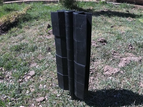 Угловой элемент поворотный, пластиковый от 60° до 300° для доски 300х30 мм из ДПК чёрный Holzhof купить в Азове