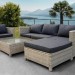 Комплект мебели AFINA плетеной из иск. ротанга YR821G Grey/Grey купить в Азове