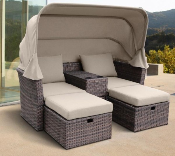 Комплект мебели AFINA плетеной из иск. ротанга AFM-330B Brown купить в Азове