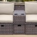 Комплект мебели AFINA плетеной из иск. ротанга AFM-330B Brown купить в Азове