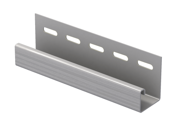 J-планка Ю-пласт Классика серая купить в Азове