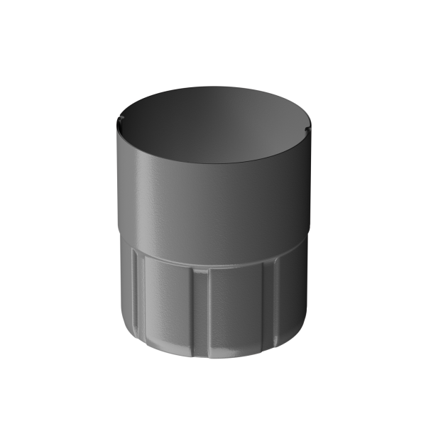 Муфта соединительная для водостока Döcke STAL PREMIUM, Графит купить в Азове