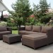 Комплект мебели AFINA плетеной из иск. ротанга YR821A Brown/Beige купить в Азове