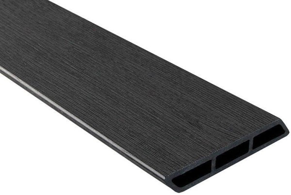 Доска Ромбус 3D ДПК Outdoor STORM BLACK черная купить в Азове