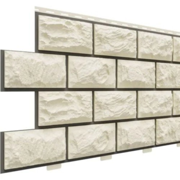 Фасадная панель Доломит Альпийский прокрашенный Слоновая кость купить в Азове