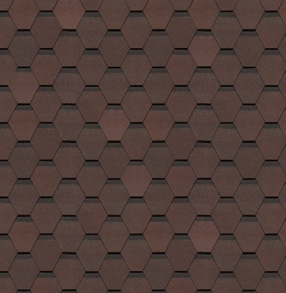 Гибкая черепица Docke, коллекция Шеффилд – Зрелый каштан купить в Азове