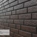 Фасадная панель Ю-Пласт Стоун Хаус Кирпич Коричневый купить в Азове