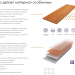 Фибросайдинг DECOVER 3600 x 190 x 8 мм Mokko купить в Азове