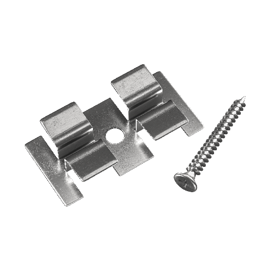 Клипса с саморезом, Grinder шовный монтаж 5 mm купить в Азове