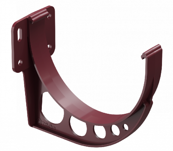 Кронштейн желоба ПВХ Docke STANDART красный купить в Азове