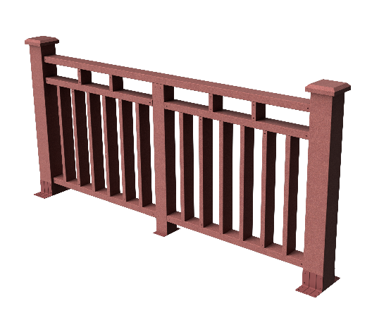 Ограждения декоративное ДПК GRINDERDECO Европа мербау купить в Азове