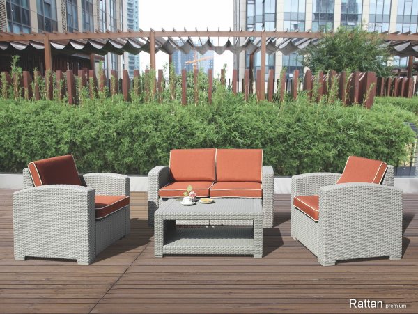 Уличные диваны и кресла коллекции Rattan Premium 4 купить в Азове