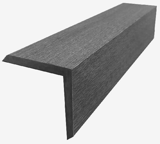 Декоративный угол 50×50 графит купить в Азове