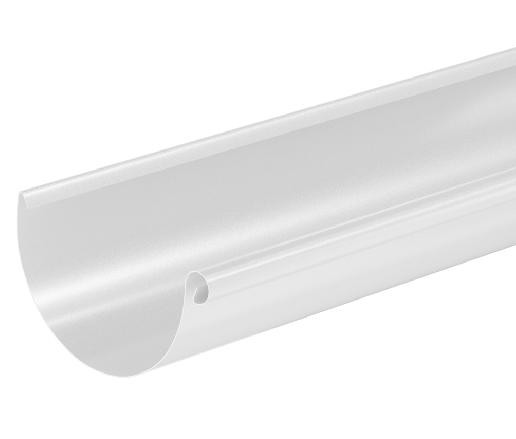 Водосток Aquasistem, система 125x90 - Водосточный желоб 3.00м RAL 9003 Белый купить в Азове