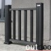 Ограждение из ДПК Outdoor Классик 3D STORM чёрный купить в Азове
