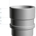 Муфта Docke Lux ПВХ - Графит купить в Азове