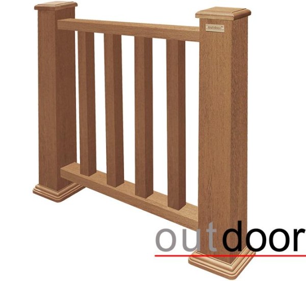 Ограждение из ДПК Outdoor Классик 3D STORM дуб купить в Азове
