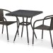 Комплект плетеной мебели AFINA из иск. ротанга T282BNT/Y137C-W53 Brown 2Pcs купить в Азове