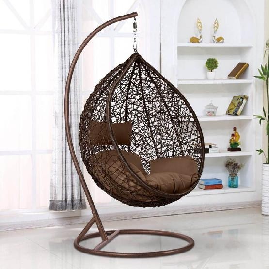 Кресло Подвесное из искусственного ротанга AFM-168A-XL Brown купить в Азове