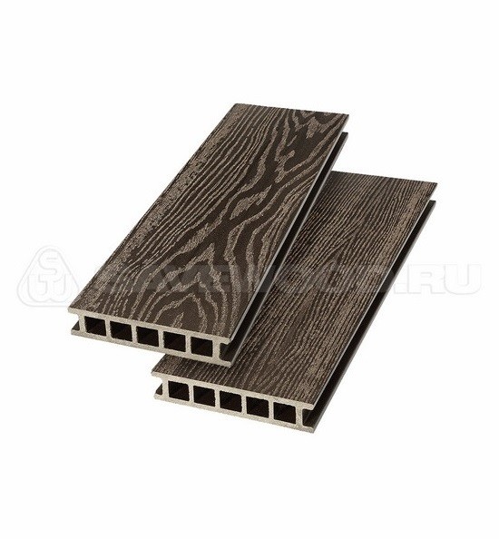 Террасная доска из ДПК SW-Fagus «SaveWood» темно-коричневый купить в Азове