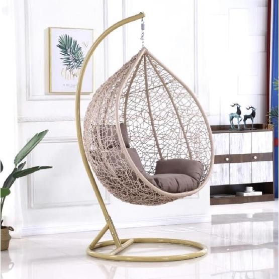Кресло Подвесное из искусственного ротанга AFM-169A-XLB Beige купить в Азове