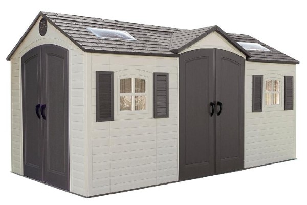 Сарай пластиковый LifeTime 15x8 DD купить в Азове