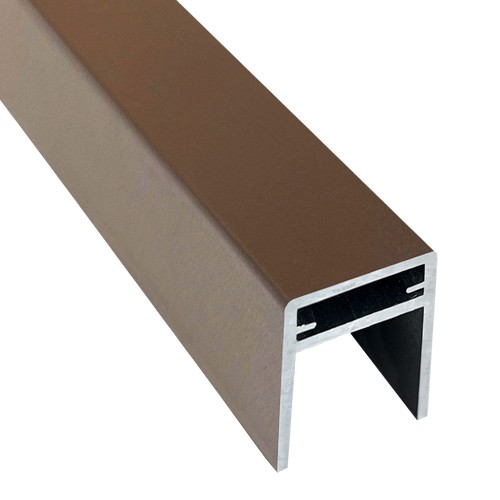 П-профиль Алюминиевый EasyDecking 35x25 Венге купить в Азове