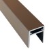 П-профиль Алюминиевый EasyDecking 35x25 Венге купить в Азове